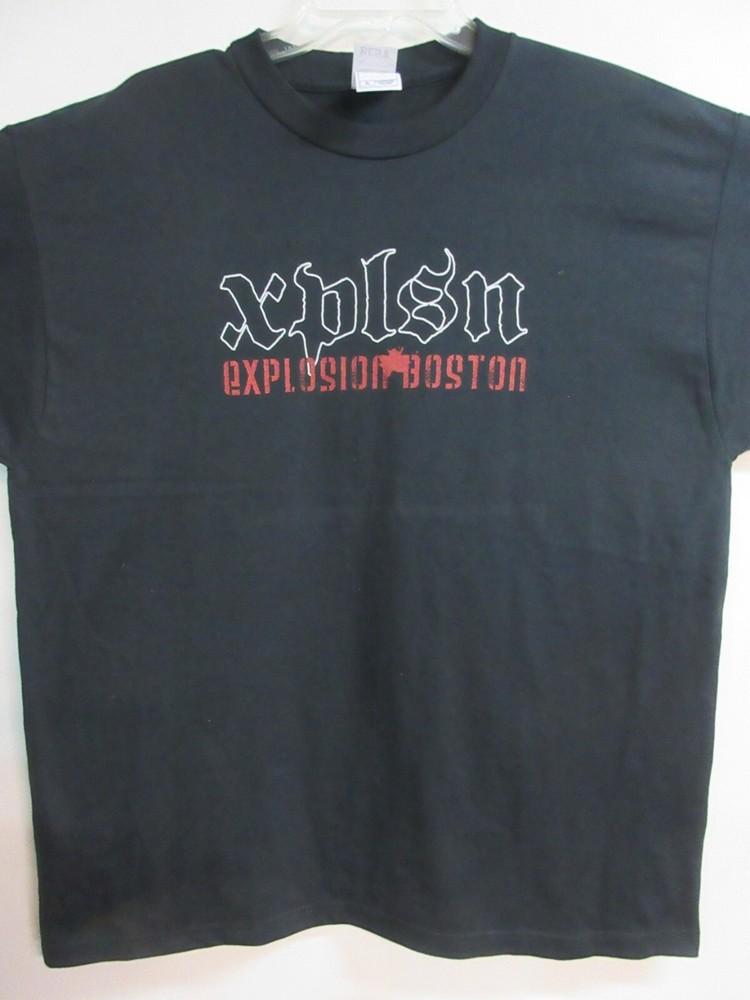 THE EXPLOSION OFFICIAL OLD STOCK MERCH BOSTON BAND MUSIC EXTRA LARGE Unisex T-Shirt L