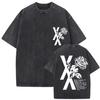 Camiseta con Estampado Vintage Lavado Mgk Lost Tour 2026 para Hombre Mujer Camisetas Casuales de Algodón de Manga Corta Camisetas para Fans Ropa Moda Camiseta
