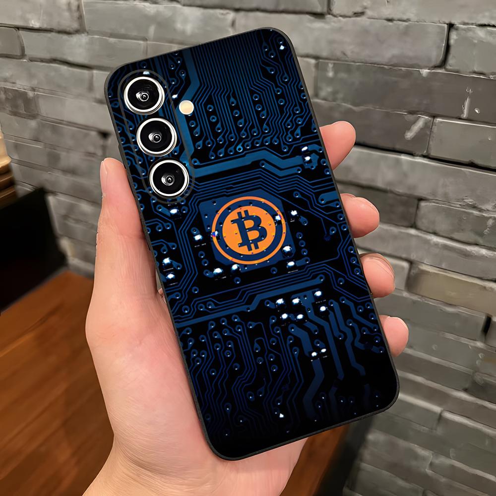 

Bitcoin Phone Case For Samsung S26 S25 Plus S20 S20 Plus S22 Ultra S23 FE S21 Plus S21 Ultra Soft Cover Samsung S20 Ultra
