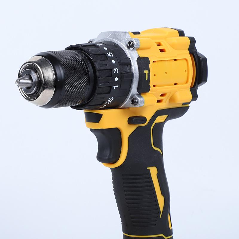 Rechargeable Brushless Lithium Electric Drill for Industrial & Household Use