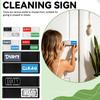 Sliding Dishwasher Magnet Indicator for Kitchen Use Adjustable Clean Dirty Status Sign Magnetic Label for Refrigerator or Dishwasher