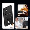 Magnetic Armor Bracket Holder Case For Samsung Galaxy S26 Ultra S25 Edge S24 FE S23 S22 5G For Magsafe Wireless Charge Cover