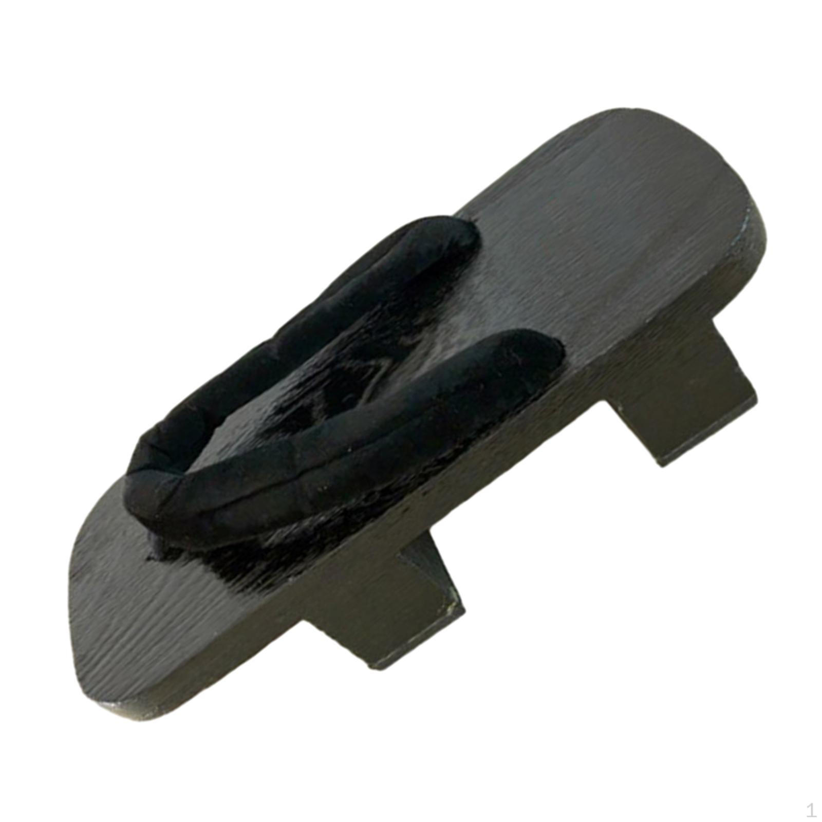 

Японские деревянные сабо, традиционные сандалии, повседневные сценические выступления, летние мужчины и женщины в помещении и на открытом воздухе 36 to 37_black