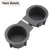 RLB-HILON Cup Holder Ert Compatible With Ford F150 With Flow Through Console 2004-2008 / F150 Without Flow Through Console 2004-2014 / Expedition