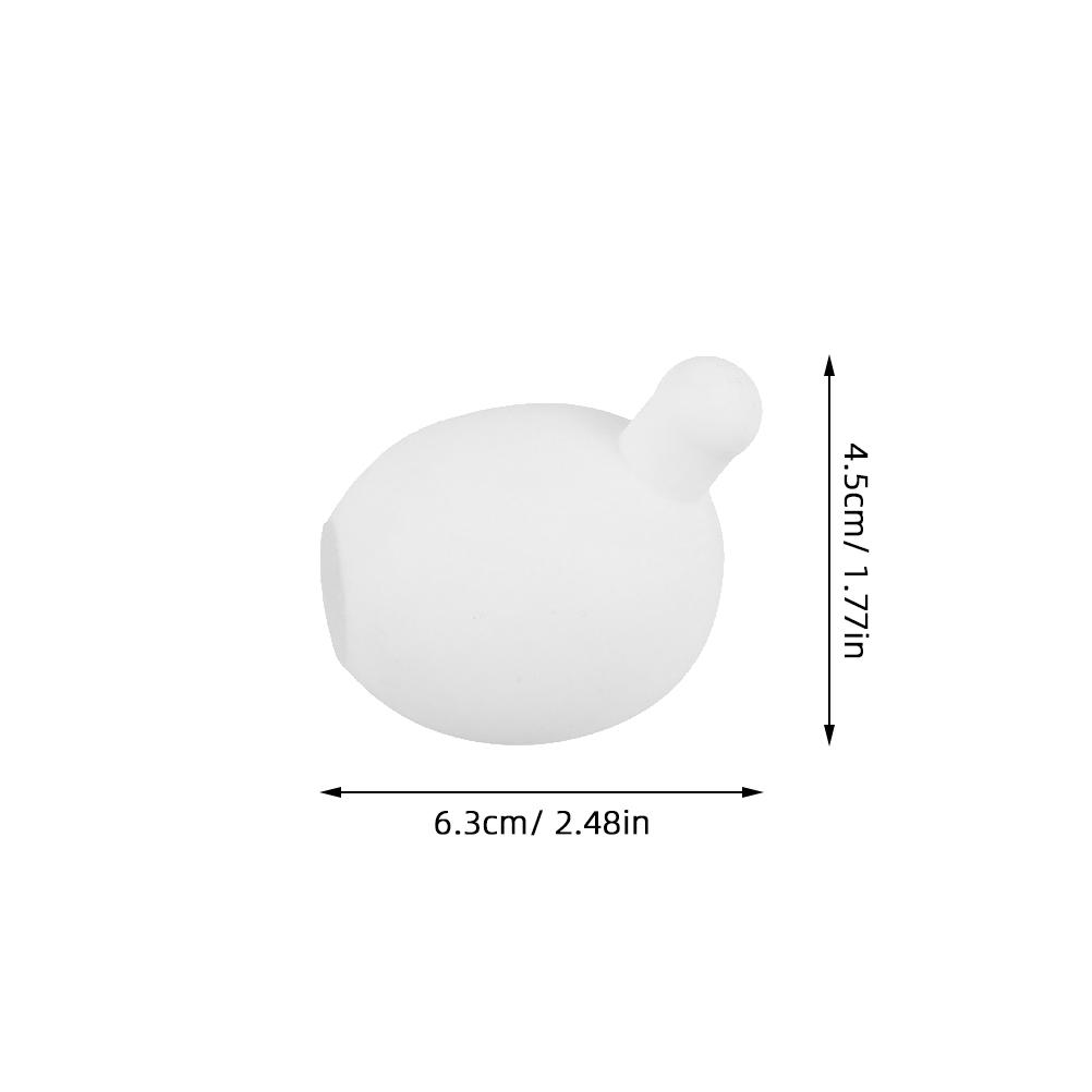 20 Pcs Material Inner Core Child Bubble Machine Silica Gel Ice Cream Toy Silicone Part