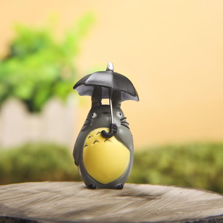 Neighbor My Totoro With Umbrella Pvc Action Figures Model Toy Gifts Decoration