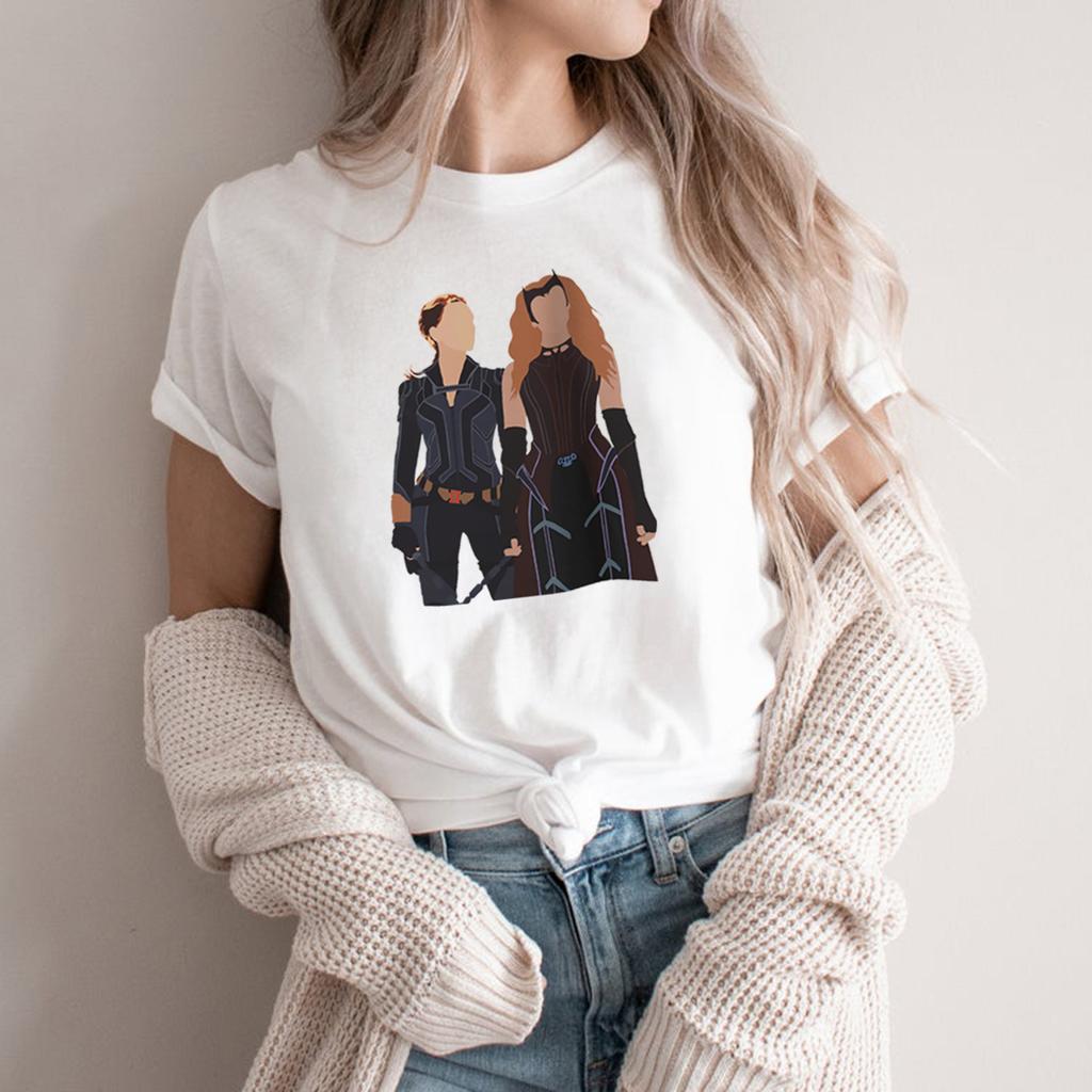 Wanda Maximoff 1989 T Shirt Natasha RoUnisexoff TShirt Women Graphic T Shirts Short Sleeve Vintage Tshirt Superhero Tees Shirt