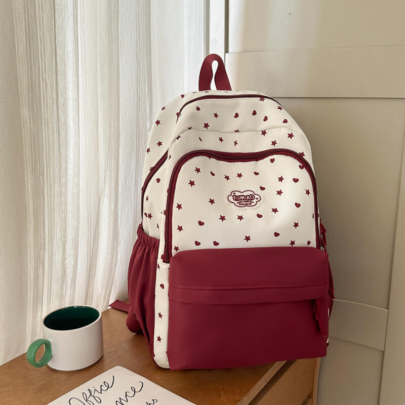 Star Backpack High School Students Light School Bag