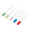 Light Emitting Diode, 500pcs 3mm LED Light Light Emitting Diode Boxed Transistor LED Light Emitting Diode Kit White Yellow Red Blue, LED Bulbs