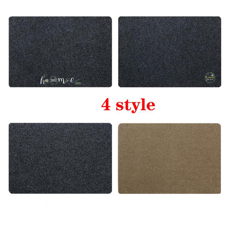 High Quality Carpet Entrance Door Mat Living Room Anti-slip Carpet Absorbent Bath Mat Kitchen Rug Simple Kitchen Doormat