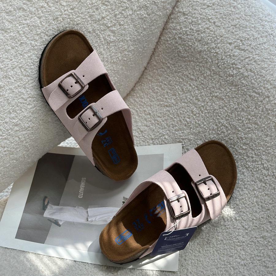 

Літні унісекс двобортні сандалі та капці на плоскій підошві для пар 43