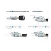 Ignition Switch Lock Cylinder Repair Kit For Honda Acura CRV Element Odyssey