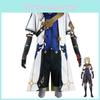 Stunning Genshin Impact Albedo Knights Of The West Wind Cosplay Clothes Suit 13pcs
