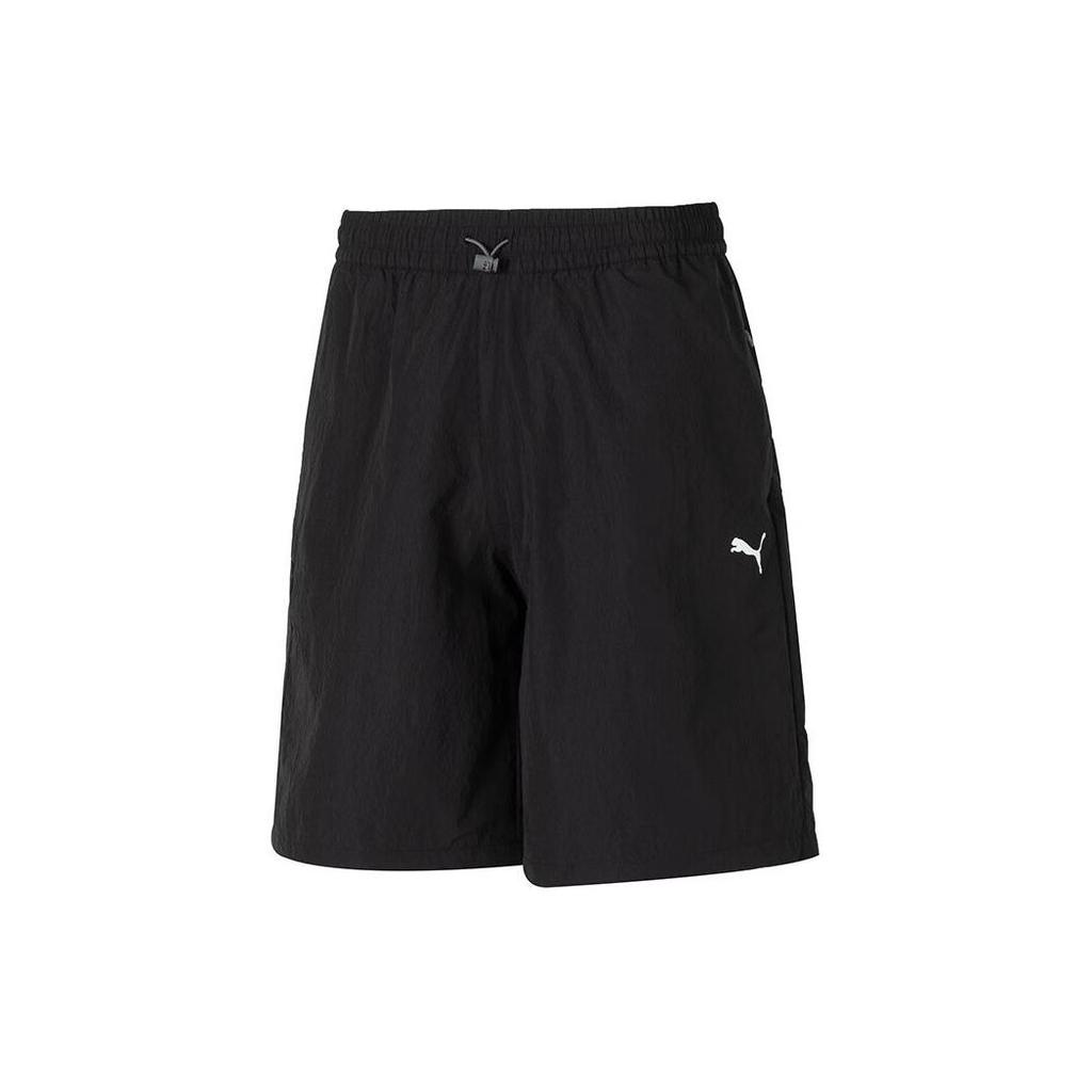 Puma Comfortable Breathable Casual Running Shorts Men Shorts Black 628374-01