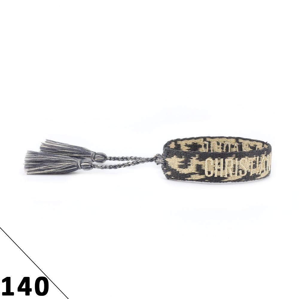 Handmade Embroidered Friendship Bracelet with Tassels for Women