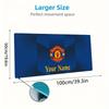 Manchester United F Custom Name Large Size Mouse Pad Large Gaming Table Cushion Non-slip Laptop Tablet Big Mousepad XXL Mat Mini PC Playmat With Lock 