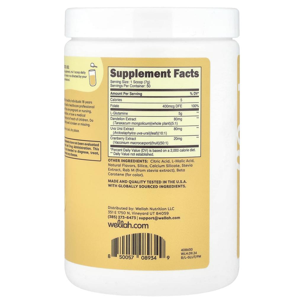 L-Glutamine, Peach Mango, 365G(13Oz)