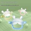 Silicone Baby Teething Stick with Anti-Eating Cover - Fun Mushroom Design, Chewable & Boilable Baby Toy