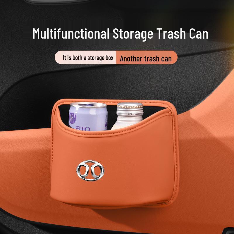Car Trash Can Storage Box for BAIC BJ30/BJ40/EC3/M7