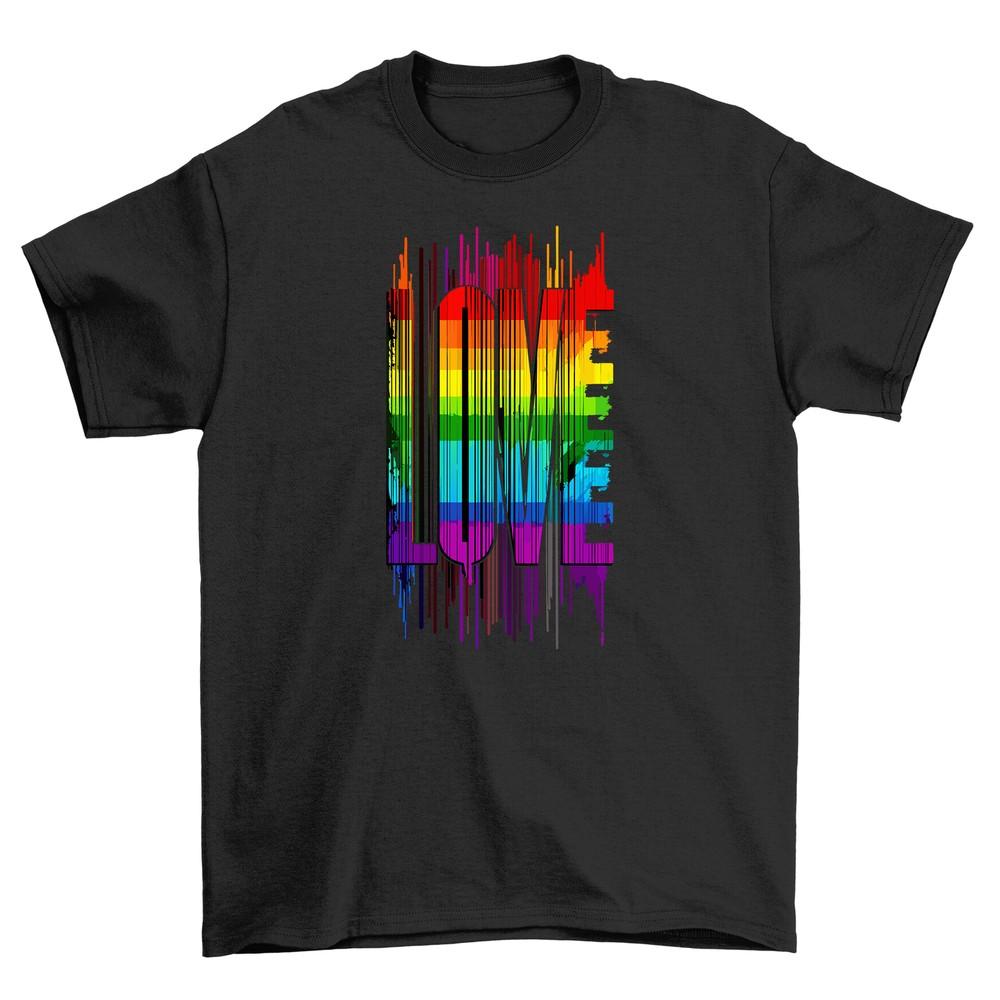 Pride_19 Love T-Shirt - Spread Love and Laughter! Funny Pride T-shirt, Unisex Prin
