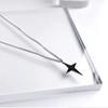 Fashion Star Pendant Necklace Simple Vintage Color Choker Chains for Women Men Couples Valentine's Day Gift