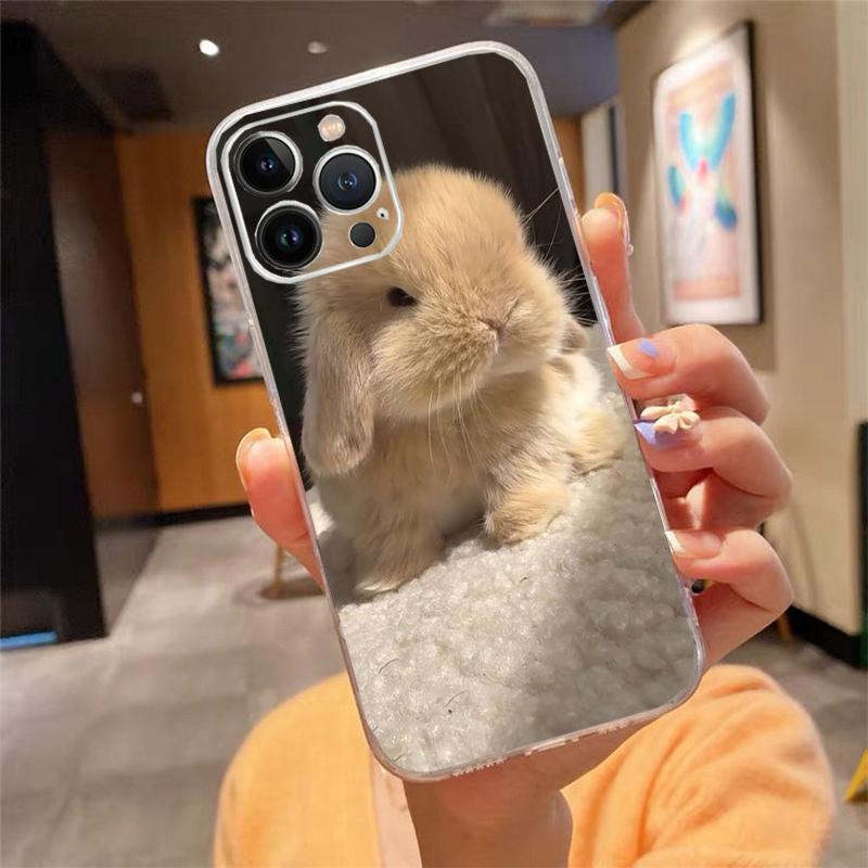 Rabbit Animal Phone Case For iphone 17ProMax 17 Pro Air 16 15 14 13 Pro Max 16 15 14 13 Pro 15Plus