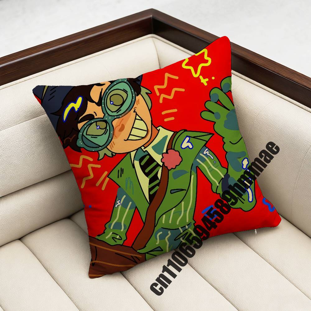 For L-Lorax Onceler Once Ler Throw Pillow Case Sham 45X45Cm 40X40Cm Square Car Pillowcase Pad Cushion Cover