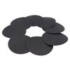 A34R 8 Pcs 15Cm Black Mandala Kraft Paper Round Cardboard For Painting DIY Cardboards For Artist Painter
