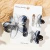 3pcs Vacation Egg Flower Hair Claw 2 Size Women Girls Ponytail Hairpins Bath Beach Hair Crab Clip Headwear Accessories