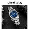 ADDIESDIVE Men’s Waterproof Quartz Watch AD2544 316L Stainless Steel C3 Retro Luminous Sapphire Fashion 37MM Wristwatch For Men