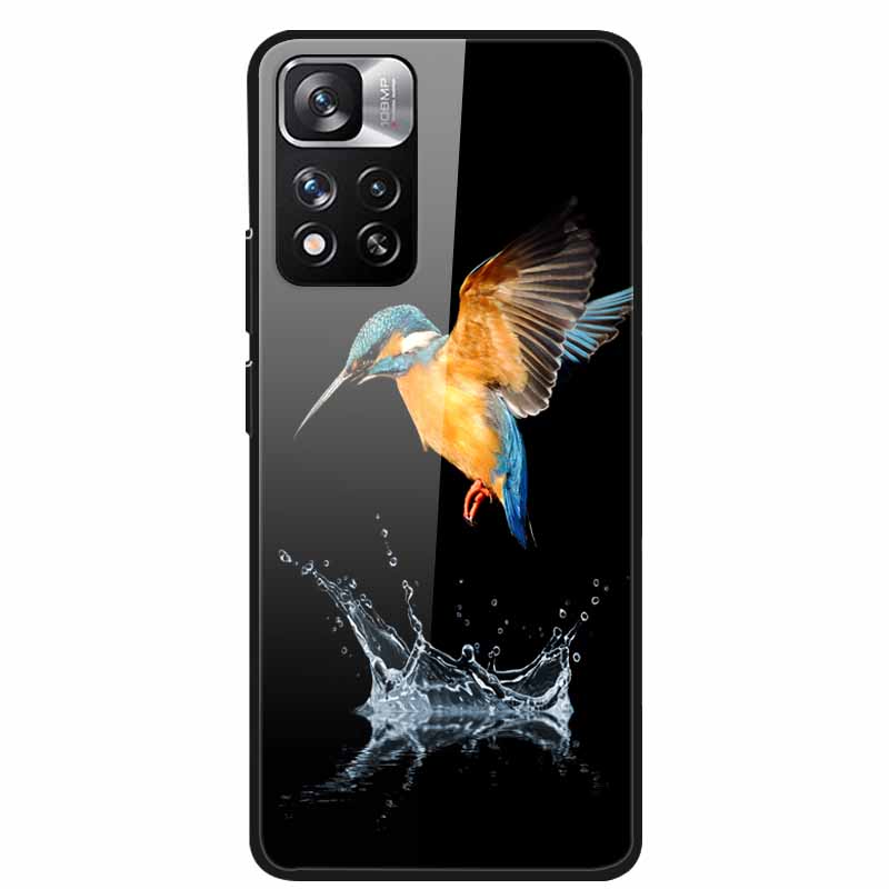 Tempered Glass Case For Xiaomi Redmi Note 11 Pro+ 5G Cover Hard Protective Funda for Redmi Note 11 Pro Plus 5G Luxury 6.67 Inch