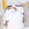 Dog Dress Adorable Bear Pattern Puppy Dress Soft Breathable Cotton Pet Dress Summer Dog Clothes for Teddy Bear S