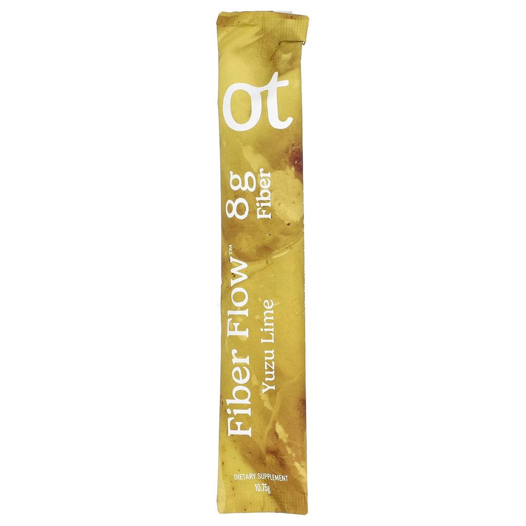 Organic Traditions, Fiber Flow™, Yuzu Lime, 12 Sticks, 10.75g Each