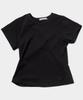 PLACE STUDIO Simple Basic Slim Fit Semi-Crop Cotton Short Sleeve Tee _10 Colors