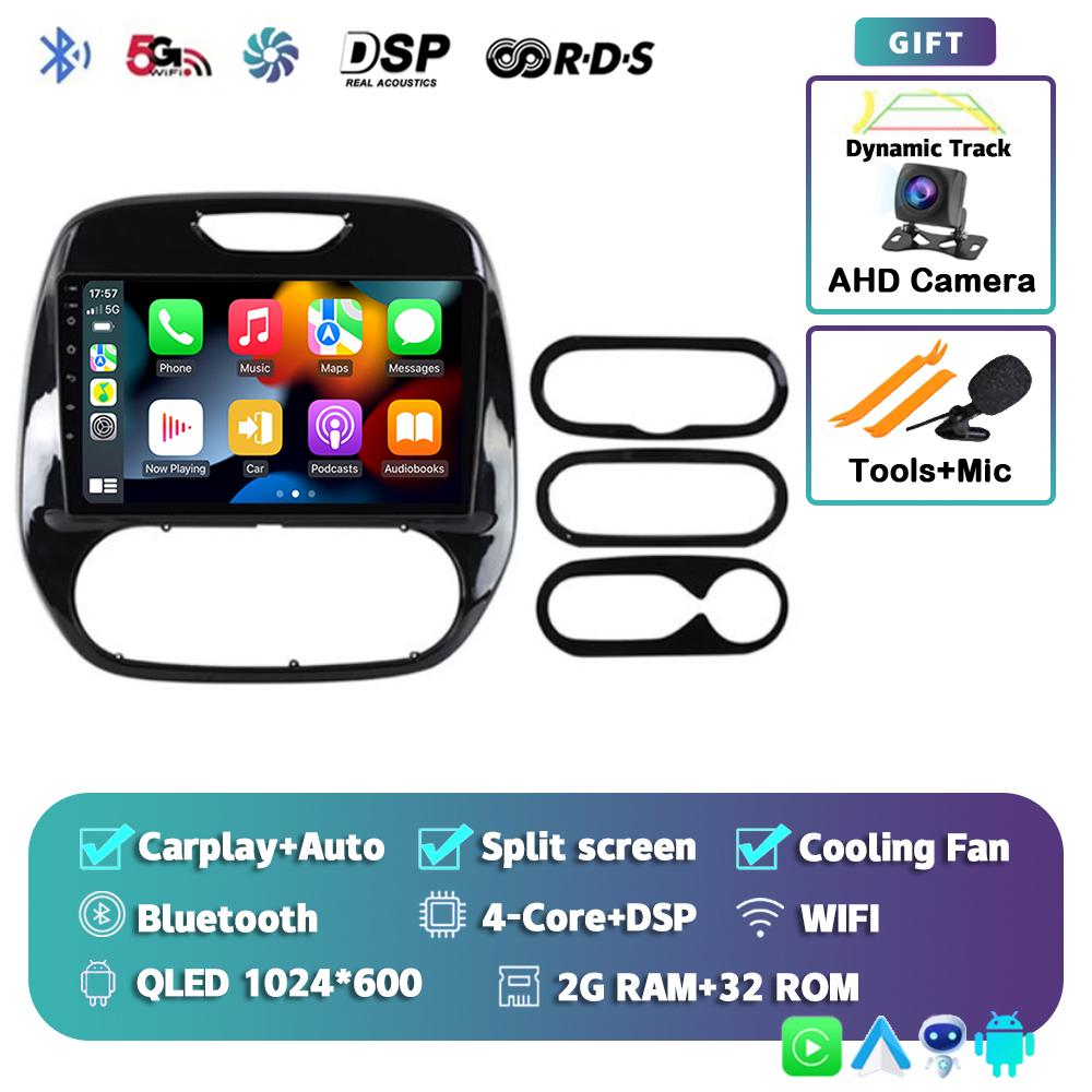 

Android 14 Carplay Автомагнитола для Renault Kaptur Captur 2016 2017 2018 2019 Мультимедийный проигрыватель Стерео 4G GPS DSP 360 Камера