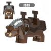 Classic Medieval War Series Wild Boar Horned Sheep Mounts Building Blocks Evil Dwarf Animals Mount DIY Bricks Toys For Kids Gift
