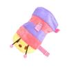 Small Animal Harness and Leash Set Soft Plush Pet Harness with Safe Bells No Pulls Comfort Plush Vests for Small Pet