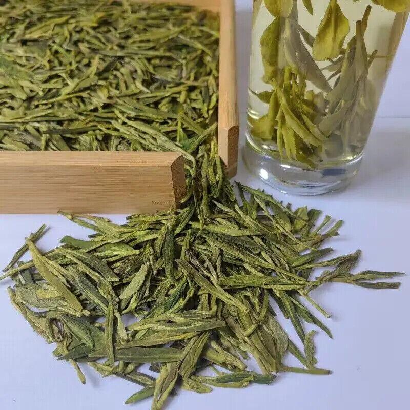 Органический зеленый чай West Lake Longjing Китайский зеленый чай 250г/коробка — фото 4