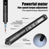 71 in 1 Precision Electric Screwdriver Set Magnetic Phillips Torx Bits Torque 3.7V Wireless Multifunctional Power Repair Tool