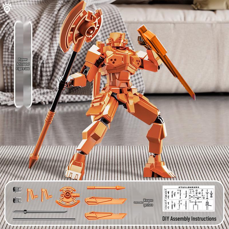 Scythe Multi-Joint Movable Doll: Inspire Children's Creativity & Imagination!