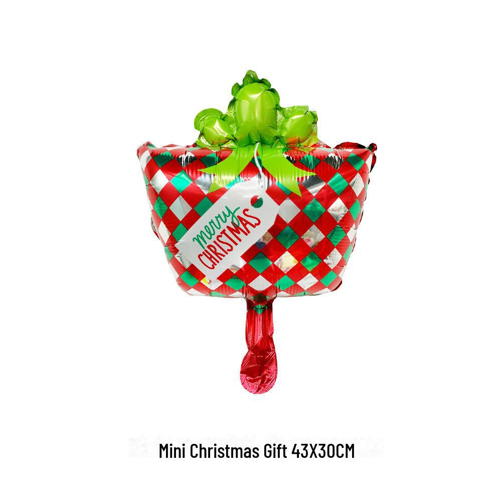 Christmas Tree Snowflake Aluminum Film Balloons for Party Decoration