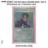 ATEEZ 14th Mini Album Golden Hour Part.5 Photobook ver. Photocard Z VER