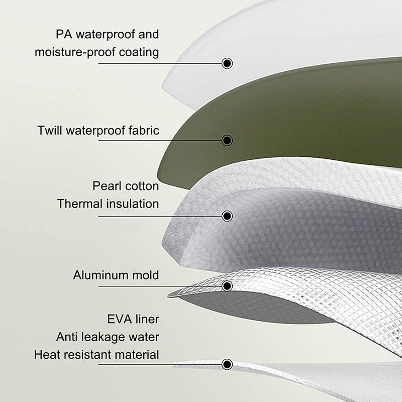 Składane wiadro do kąpieli stóp z pokrywką Przenośna miska do moczenia Wielofunkcyjna wanna do stóp na podróże na zewnątrz Akcesoria łazienkowe