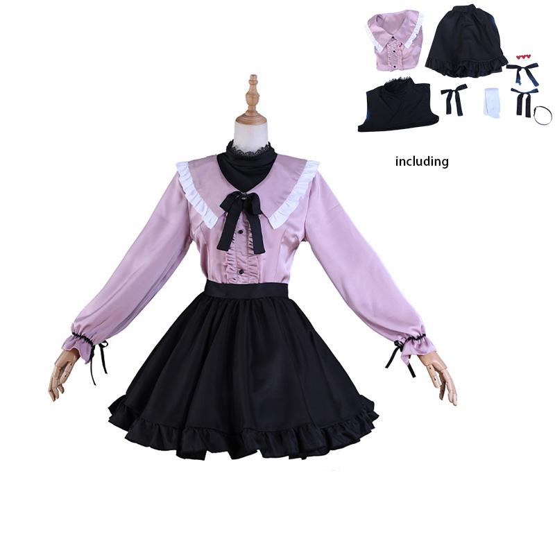 Miku Vampire Hatsune Outfit Skirt Cosplay Anime Women Halloween Costume Party