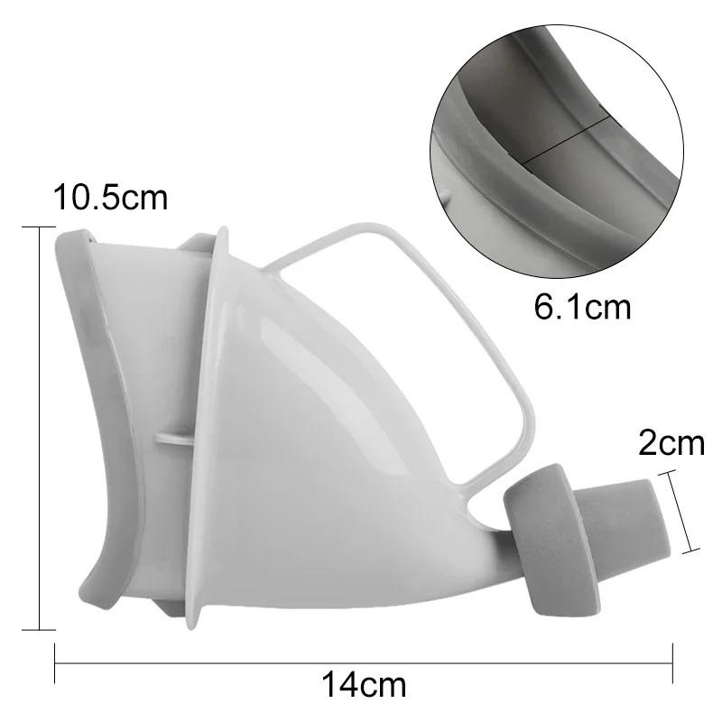 Portable Emergency Urinal Leak Proof Seal Universal Fit Water Bottle for Adult Kids Car Travel Camping Emergencies