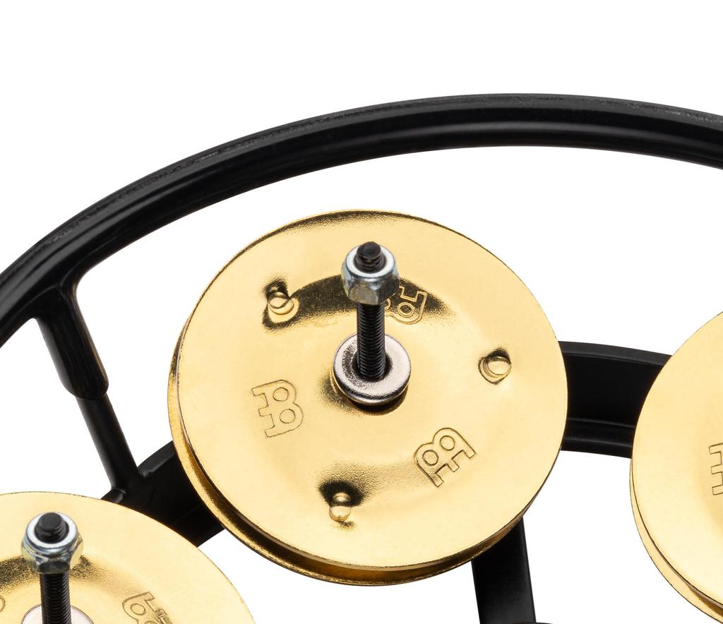 MEINL Percussion Profesionální série Hi-hat Tamburína Masivní mosaz THH1B-BK []
