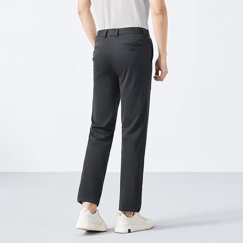 

Septwolves Men s Modal Blend Four-Way Stretch Casual Straight-Leg Pants 32