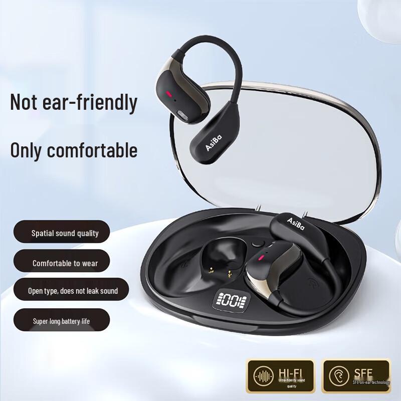 ASIBA Open-Ear Bluetooth Sports Headset