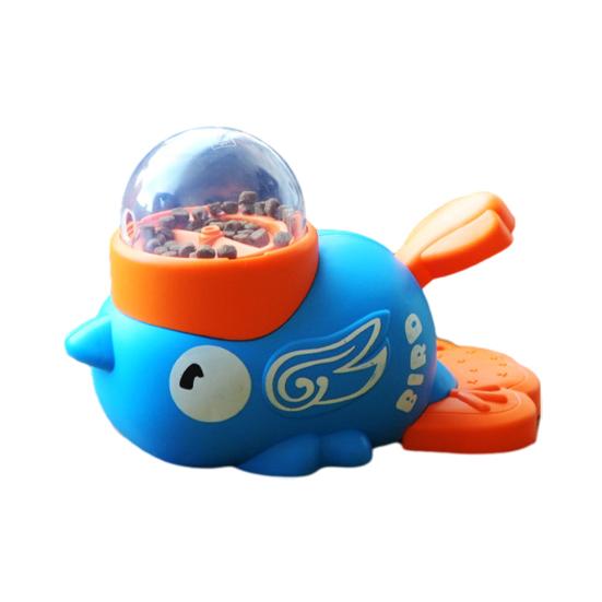 Interaktywny dozownik smakołyków dla psa Zabawny powolny podajnik dla zwierząt Domowy podajnik-puzzle Kaczka Design dla psów kotów Zdrowy