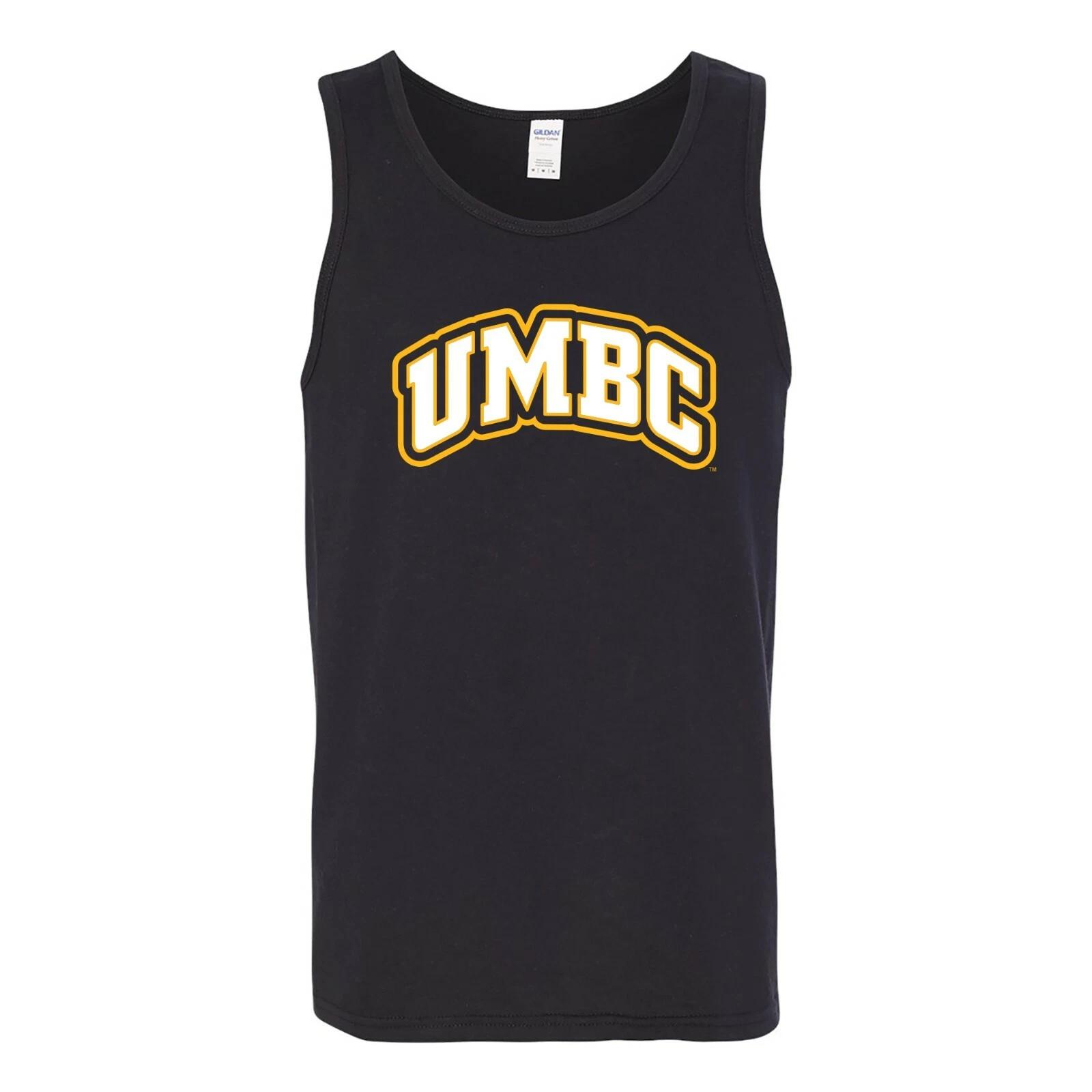 UMBC Retrievers Basic Block Tank Top - Black S